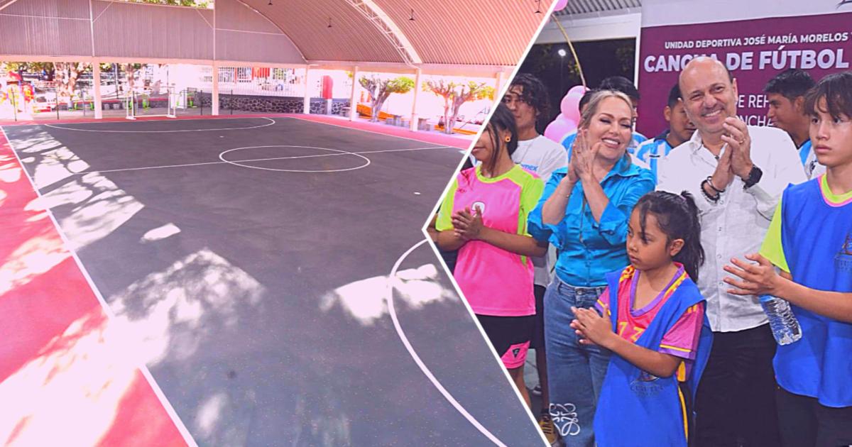Inauguran rehabilitación de la cancha de Fútbol Sala en la unidad ...
